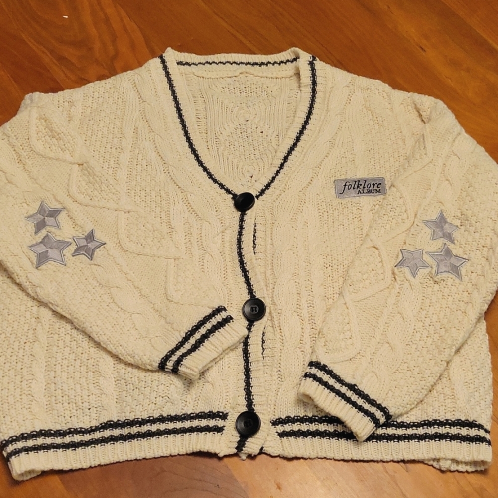 NEVER WORN Taylor Swift Folklore Cardigan M/L